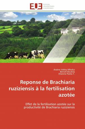 Reponse de Brachiaria ruziziensis à la fertilisation azotée