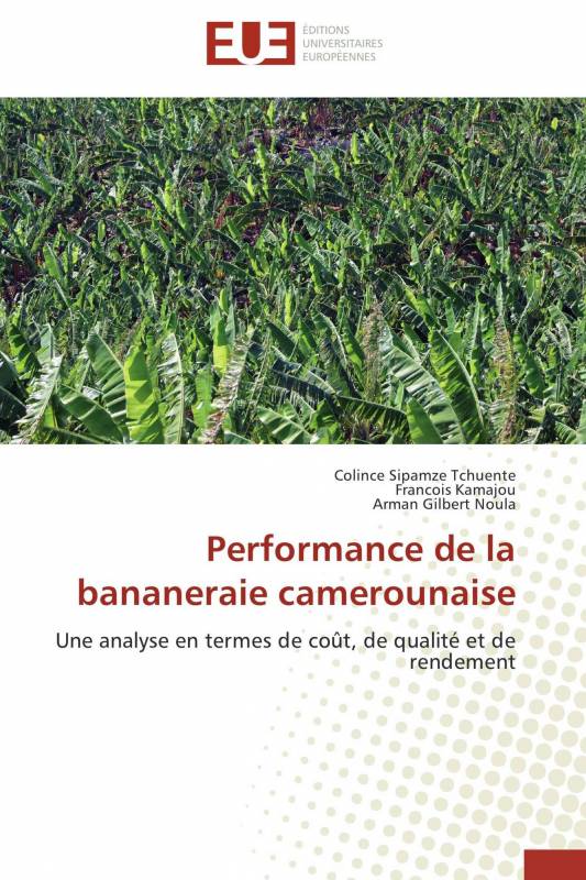 Performance de la bananeraie camerounaise