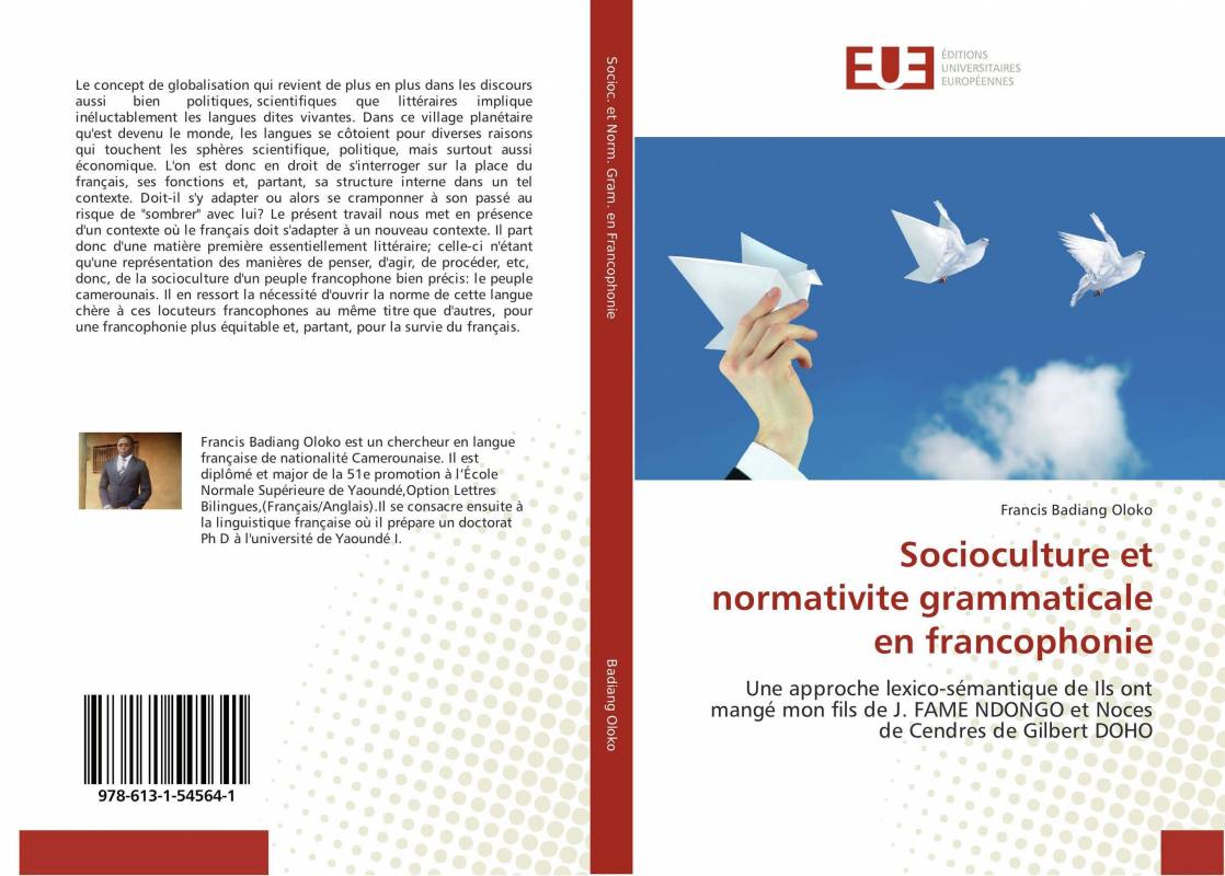 Socioculture et normativite grammaticale en francophonie