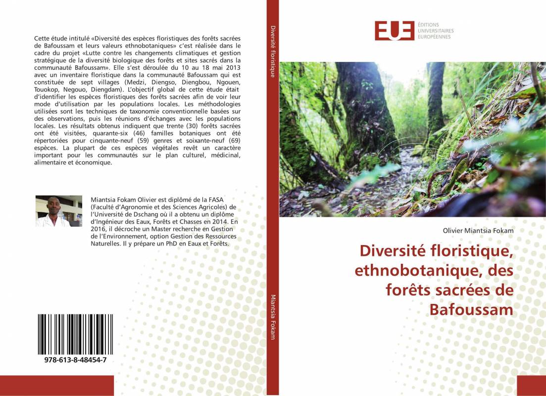 Diversité floristique, ethnobotanique, des forêts sacrées de Bafoussam