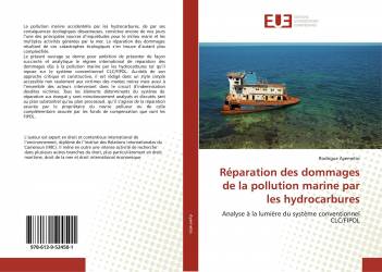 Réparation des dommages de la pollution marine par les hydrocarbures