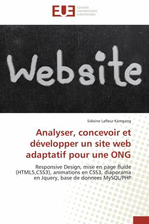 Analyser, concevoir et développer un site web adaptatif pour une ONG