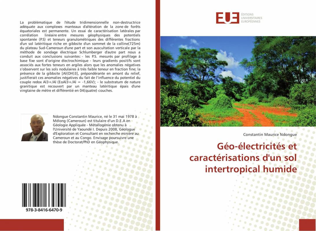 Géo-électricités et caractérisations d'un sol intertropical humide