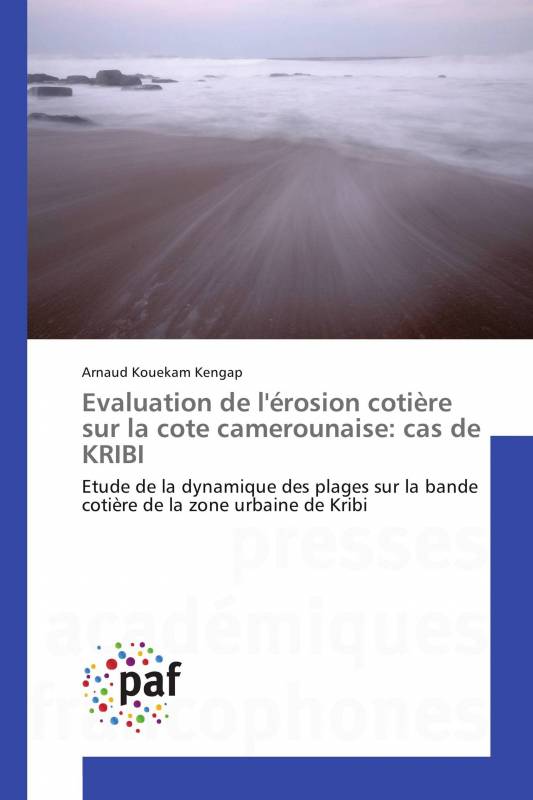 Evaluation de l'érosion cotière sur la cote camerounaise: cas de KRIBI