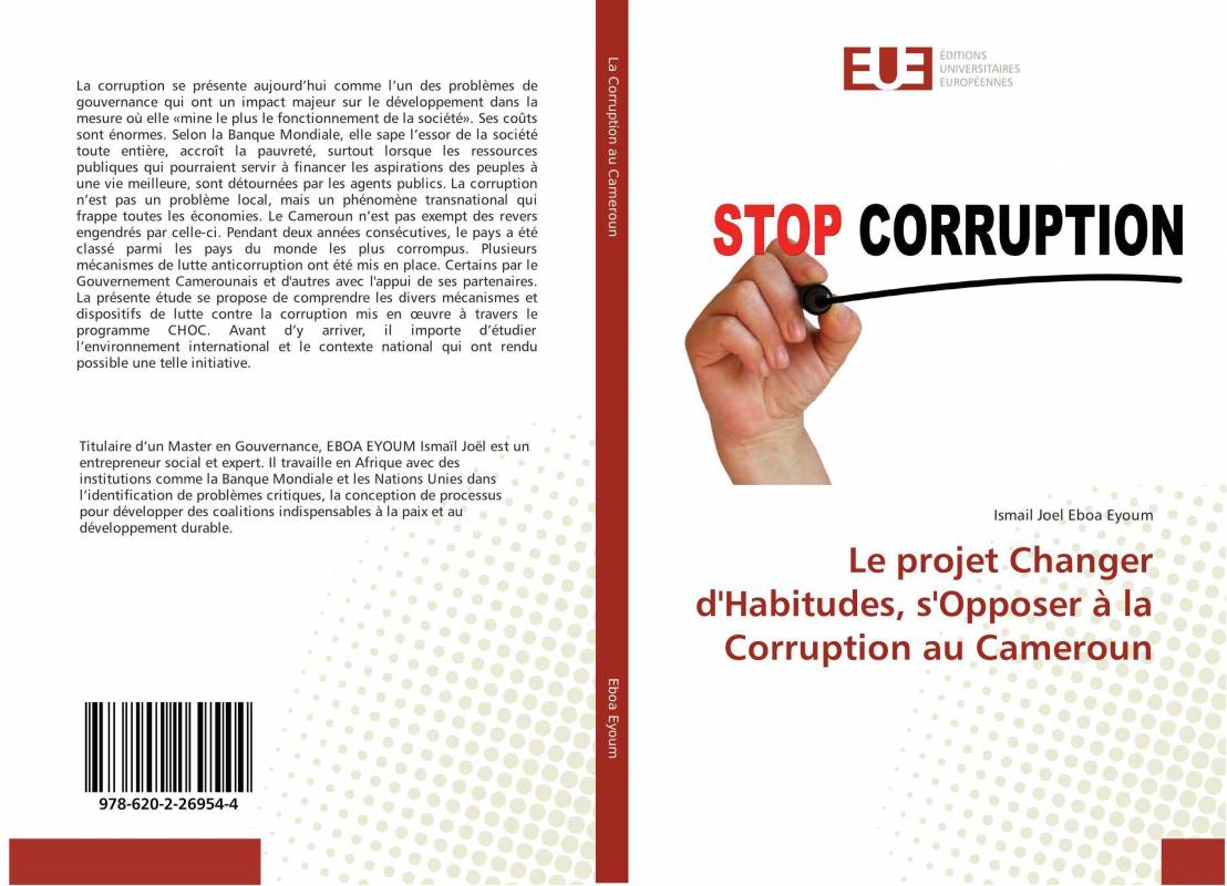 Le projet Changer d'Habitudes, s'Opposer à la Corruption au Cameroun