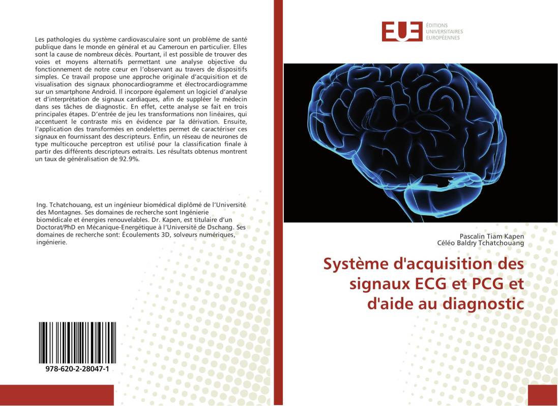 Système d'acquisition des signaux ECG et PCG et d'aide au diagnostic