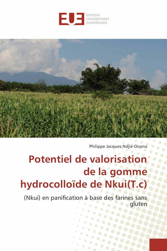 Potentiel de valorisation de la gomme hydrocolloïde de Nkui(T.c)