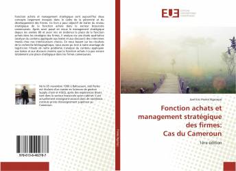 Fonction achats et management stratégique des firmes: Cas du Cameroun