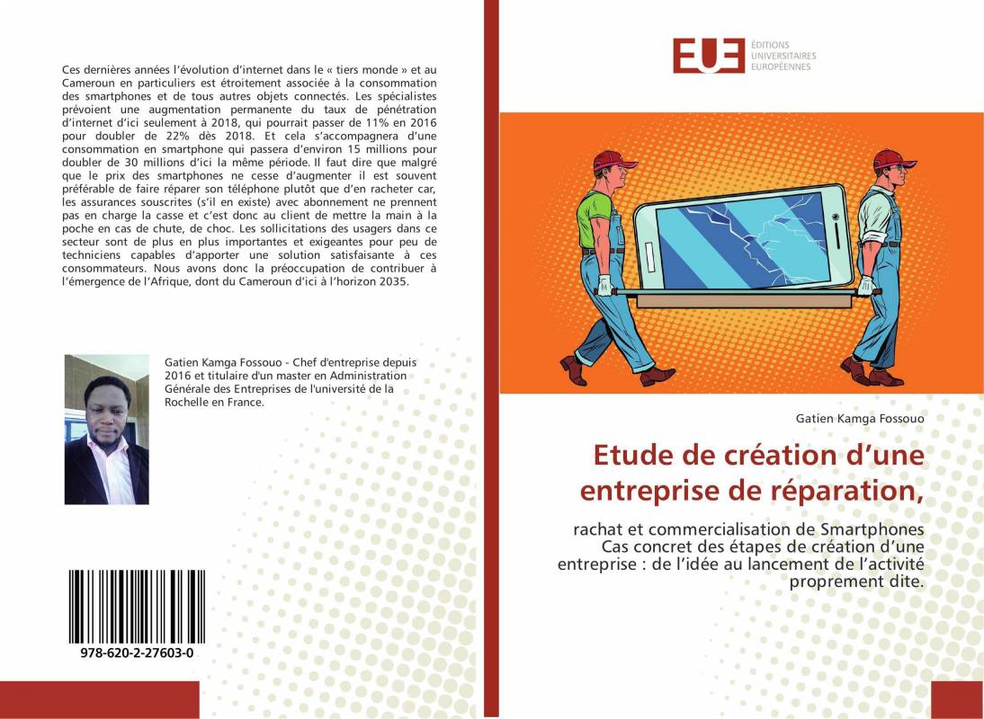 Etude de création d’une entreprise de réparation,