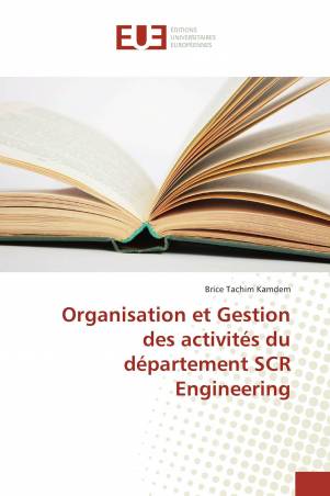 Organisation et Gestion des activités du département SCR Engineering