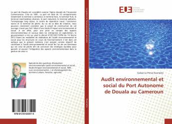 Audit environnemental et social du Port Autonome de Douala au Cameroun