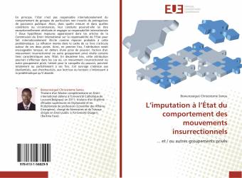 L’imputation à l’État du comportement des mouvements insurrectionnels