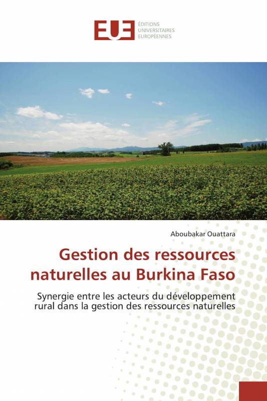 Gestion des ressources naturelles au Burkina Faso