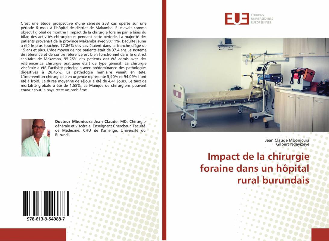 Impact de la chirurgie foraine dans un hôpital rural burundais