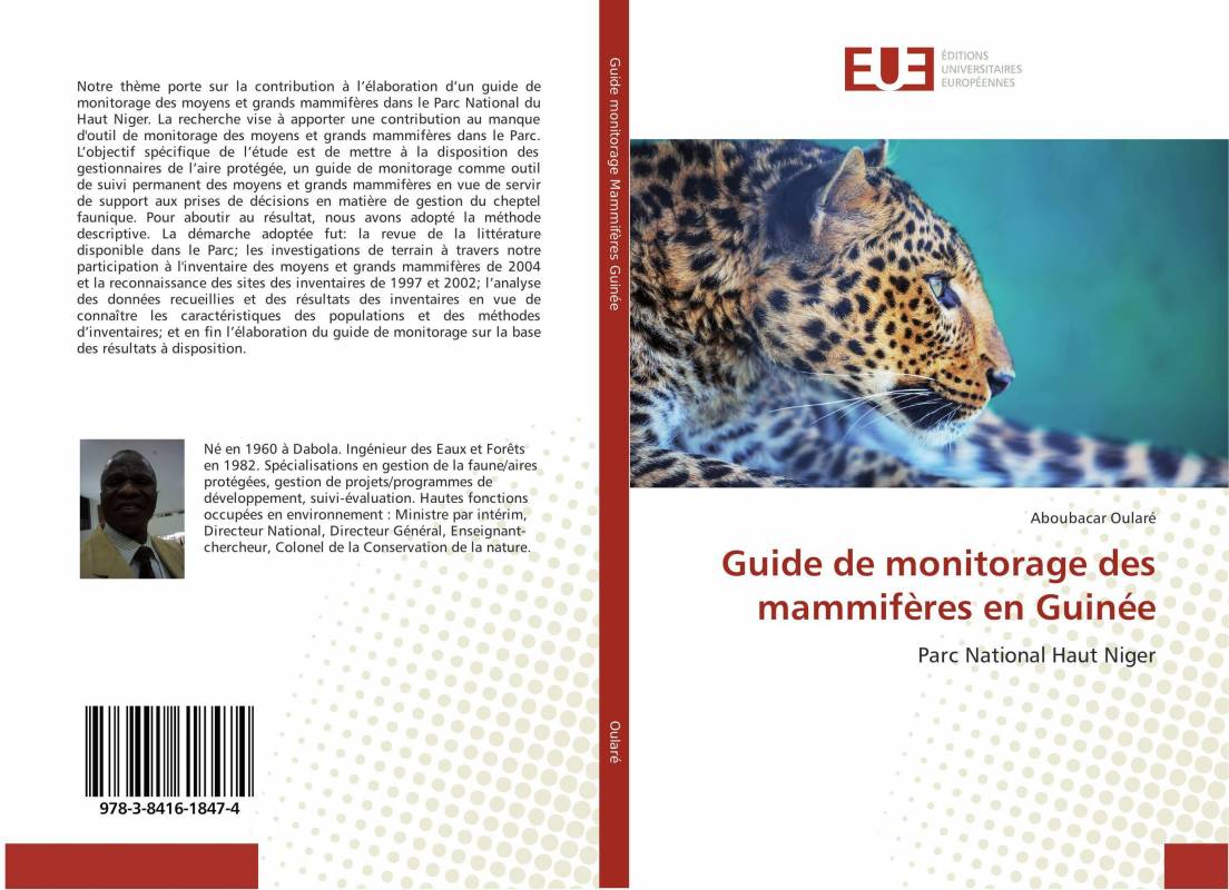 Guide de monitorage des mammifères en Guinée