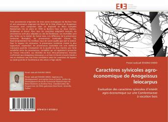 Caractères sylvicoles agro-économique de Anogeissus leiocarpus