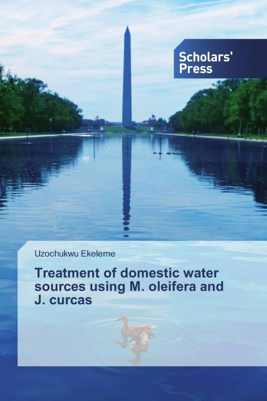 Treatment of domestic water sources using M. oleifera and J. curcas