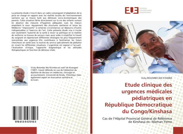 Etude clinique des urgences médicales pédiatriques en République Démocratique du Congo/Kinshasa