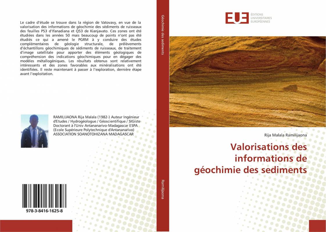 Valorisations des informations de géochimie des sediments