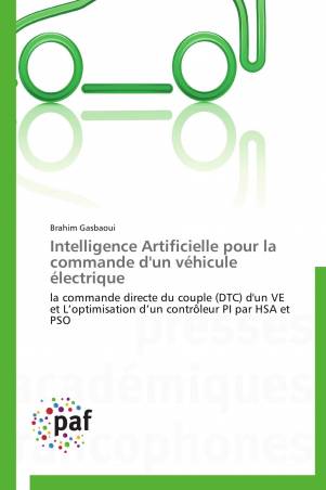 Intelligence Artificielle pour la commande d&#039;un véhicule électrique