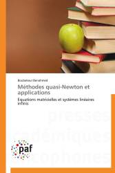 Méthodes quasi-Newton et applications