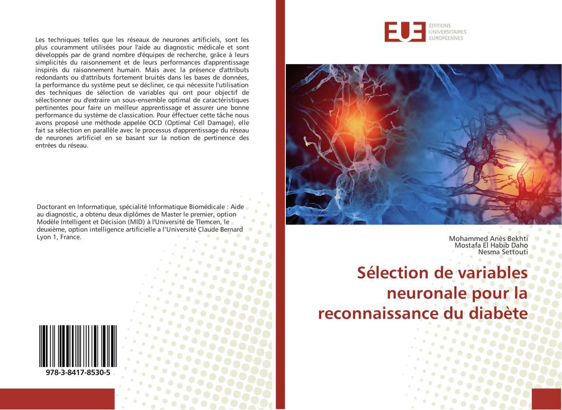 Sélection de variables neuronale pour la reconnaissance du diabète