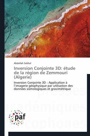 Inversion Conjointe 3D: étude de la région de Zemmouri (Algerie)