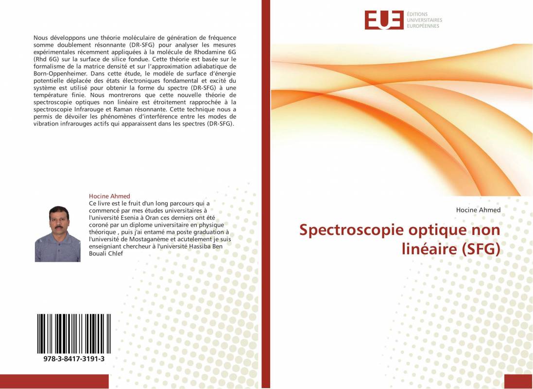 Spectroscopie optique non linéaire (SFG)