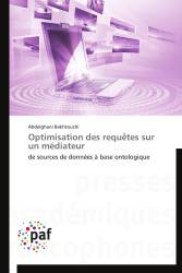 Optimisation des requêtes sur un médiateur