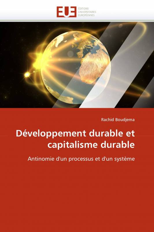 Développement durable et capitalisme durable