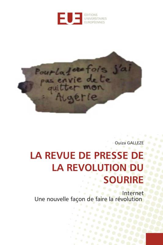 LA REVUE DE PRESSE DE LA REVOLUTION DU SOURIRE