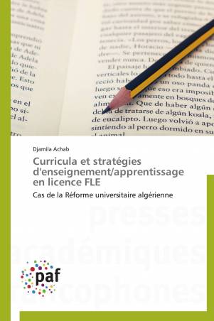 Curricula et stratégies d'enseignement/apprentissage en licence FLE