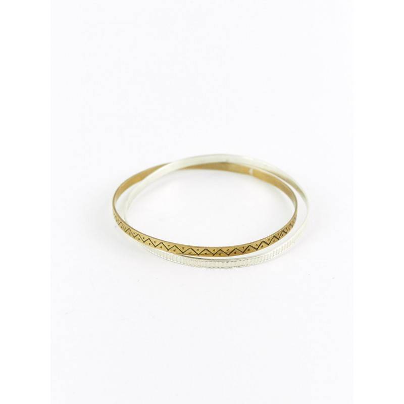Bracelet SYSTÈME SOLAIRE 2 ANNEAUX