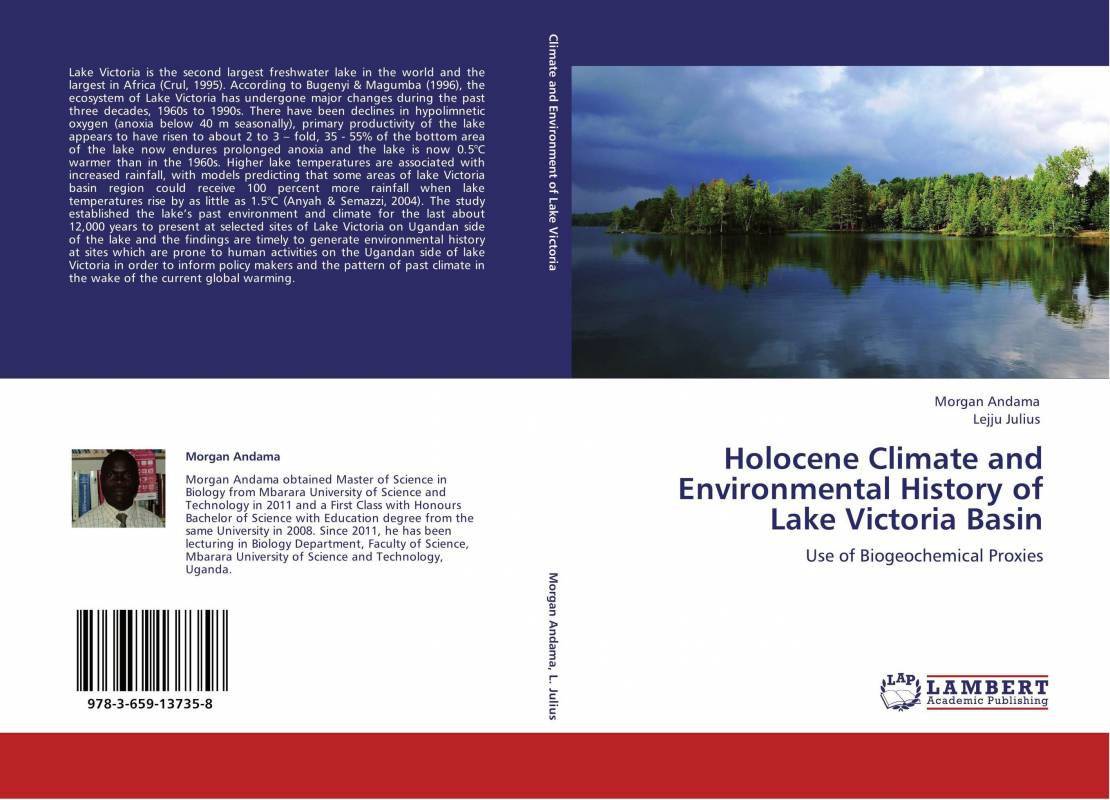 Holocene Climate and Environmental History of Lake Victoria Basin