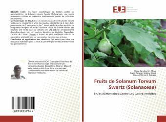 Fruits de Solanum Torvum Swartz (Solanaceae)