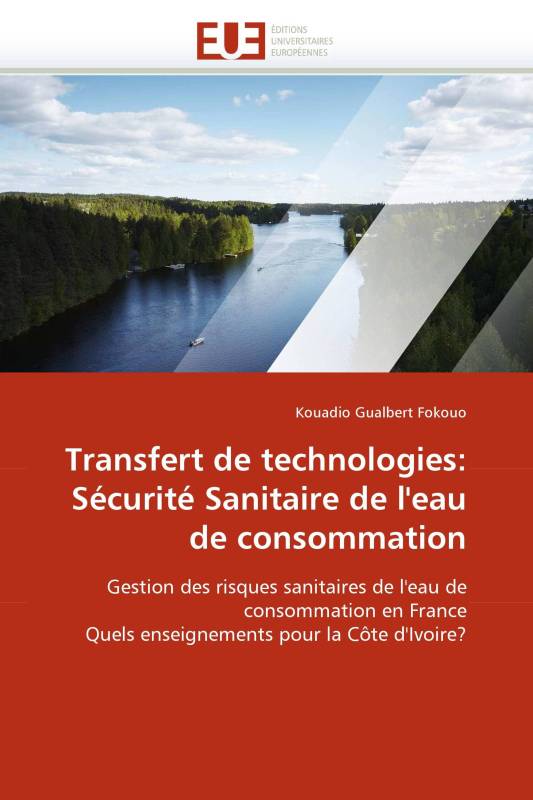 Transfert de technologies: Sécurité Sanitaire de l'eau de consommation