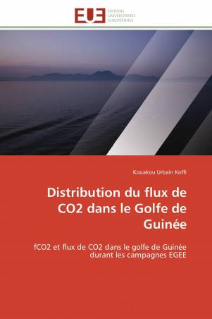 Distribution du flux de CO2 dans le Golfe de Guinée