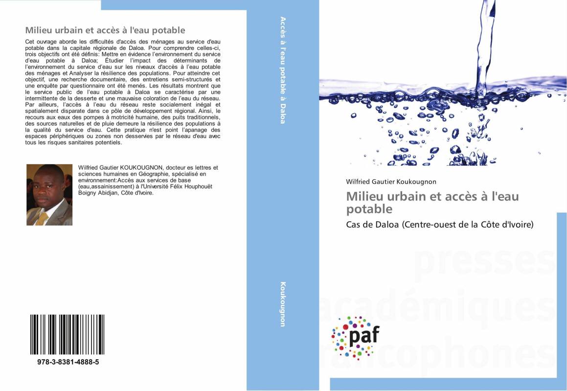 Milieu urbain et accès à l'eau potable