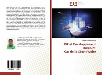 IDE et Développement Durable: Cas de la Côte d'Ivoire