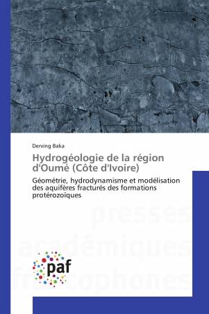 Hydrogéologie de la région d'Oumé (Côte d'Ivoire)