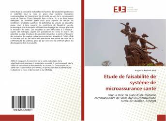 Etude de faisabilité de système de microassurance santé