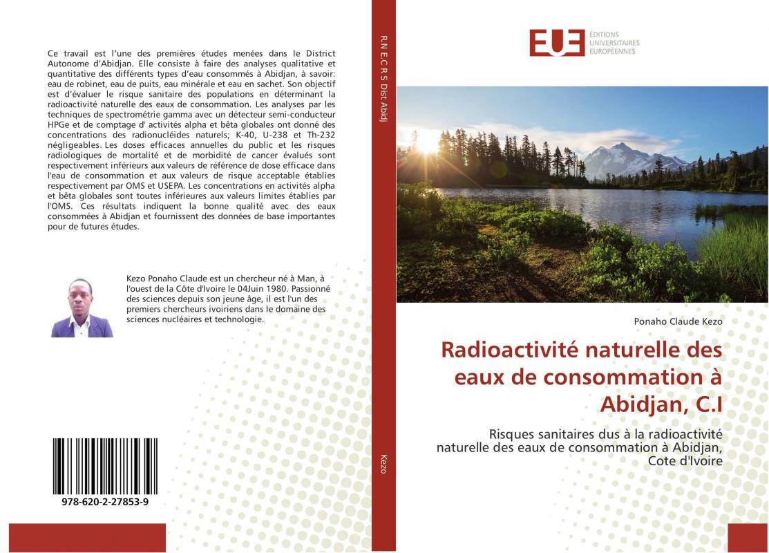 Radioactivité naturelle des eaux de consommation à Abidjan, C.I
