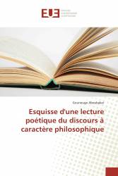 Esquisse d'une lecture poétique du discours à caractère philosophique