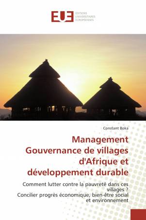 Management Gouvernance de villages d'Afrique et développement durable