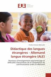 Didactique des langues étrangères - Allemand langue étrangère (ALE)