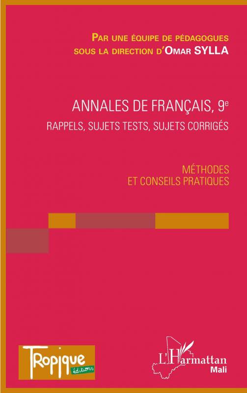 Annales de Français 9e