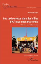 Les taxis-motos dans les villes d'Afrique subsaharienne