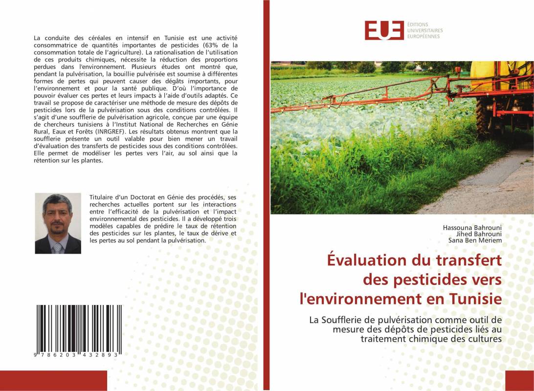 Évaluation du transfert des pesticides vers l'environnement en Tunisie