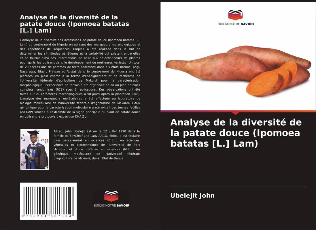 Analyse de la diversité de la patate douce (Ipomoea batatas [L.] Lam)