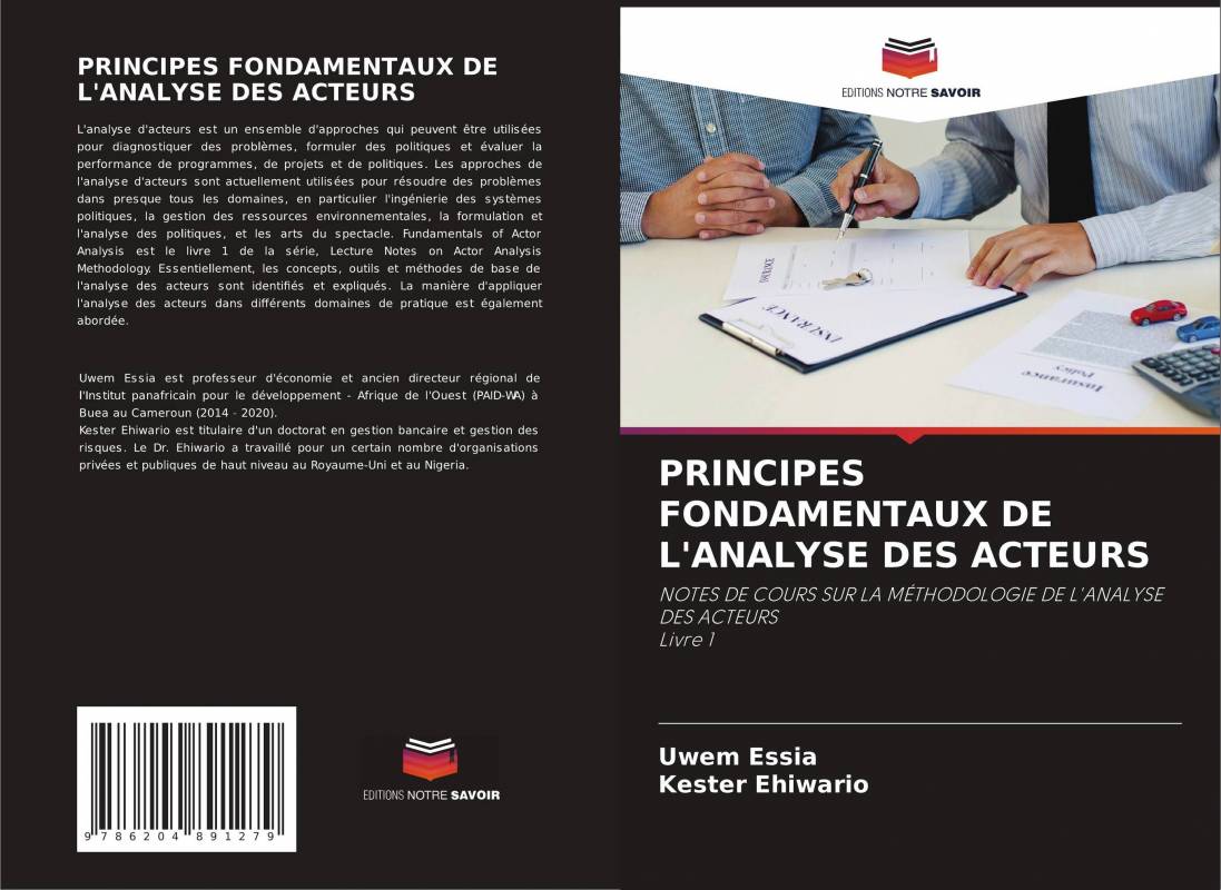 PRINCIPES FONDAMENTAUX DE L'ANALYSE DES ACTEURS